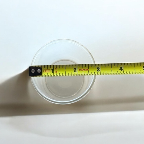 Glossy White Glass Cylinder Jar 3in tall, 2.5in diameter - Picture 8 of 10